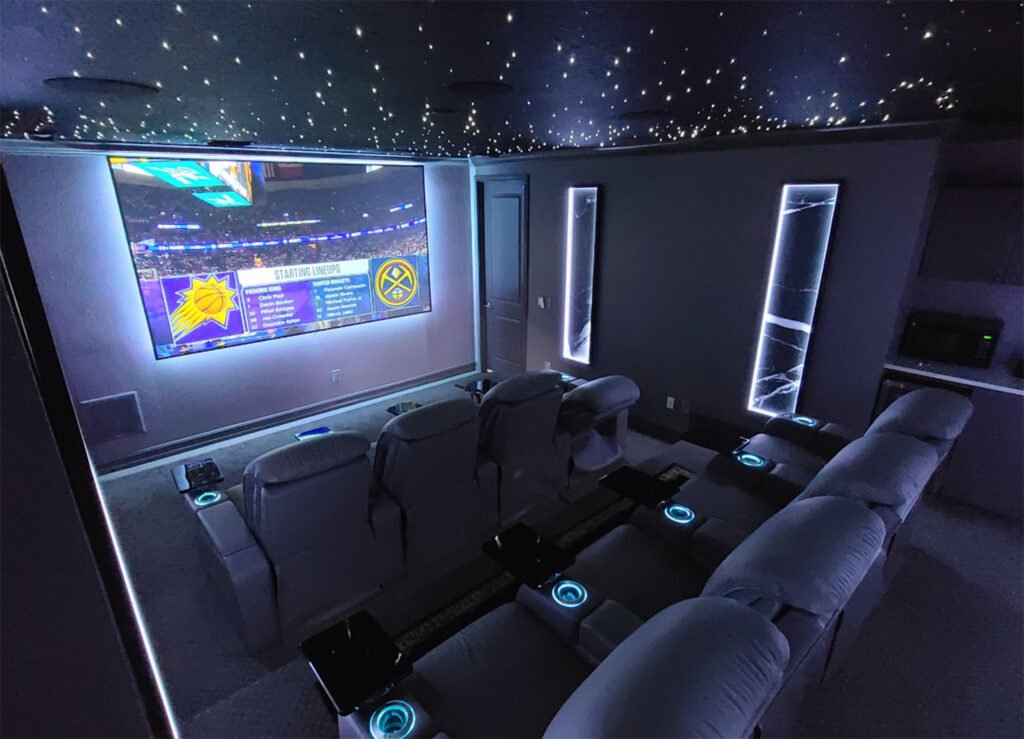  home automation: Custom Home Theater