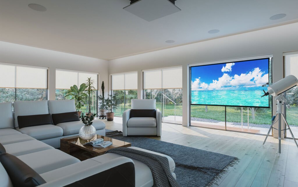 Screen innovations with Zero G projector Screen with