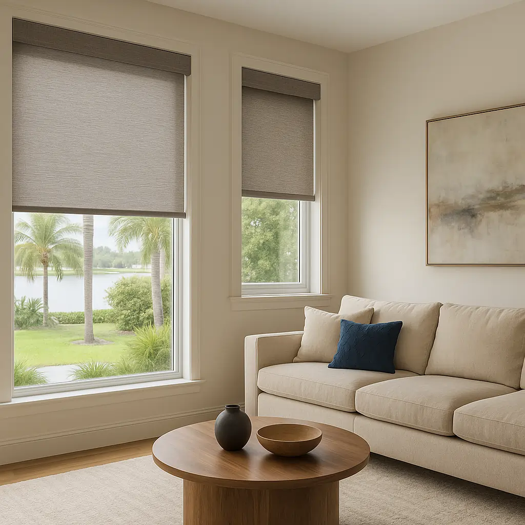 Modern-Tampa-living-room-with-motorized-shades