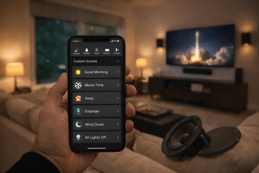 Hive Smart home control in action