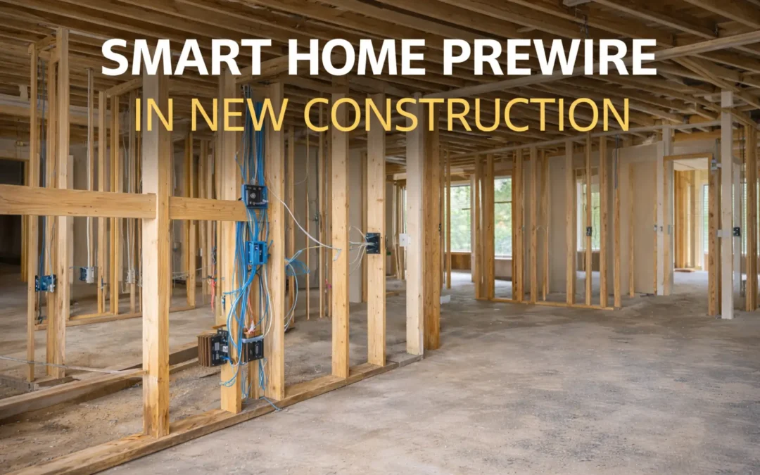 Behind the Scenes: How We Prewire Smart Homes in New Builds